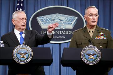 USA DEFENSE PENTAGON MATTIS DUNFORD