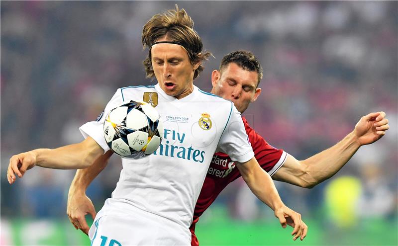 (FILE) UKRAINE SOCCER UEFA MODRIC