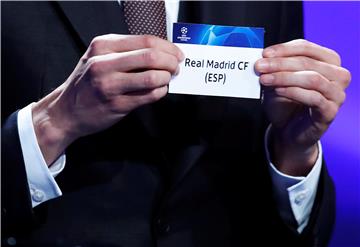 MONACO SOCCER UEFA CHAMPIONS LEAGUE DRAW