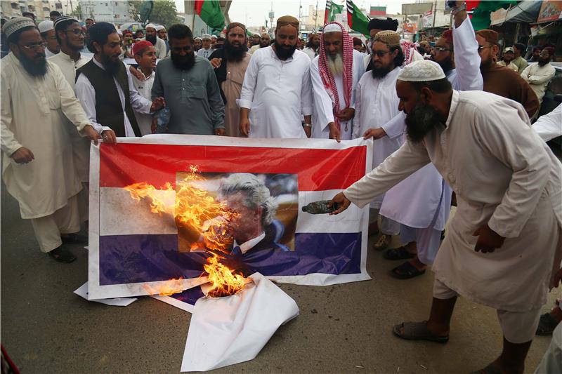 PAKISTAN PROTEST WILDERS NETHERLANDS