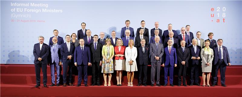 AUSTRIA EU FOREIGN AFFAIRS MINISTERS