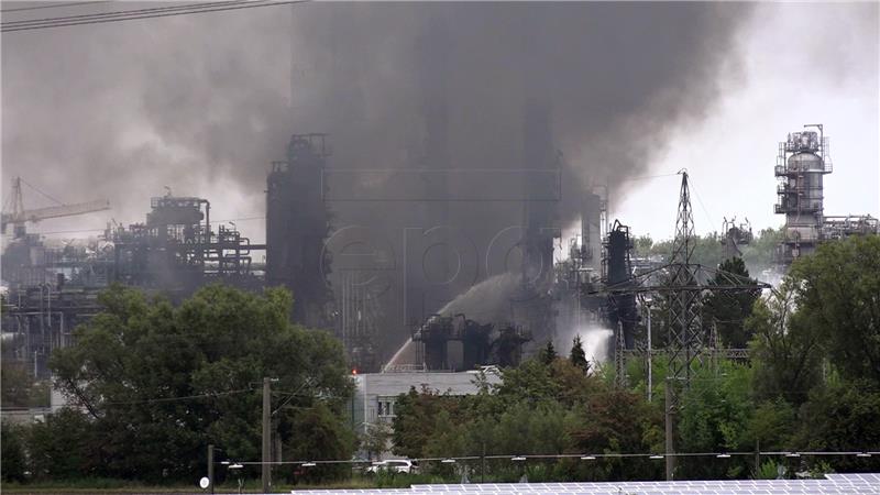 GERMANY REFINERY FIRE