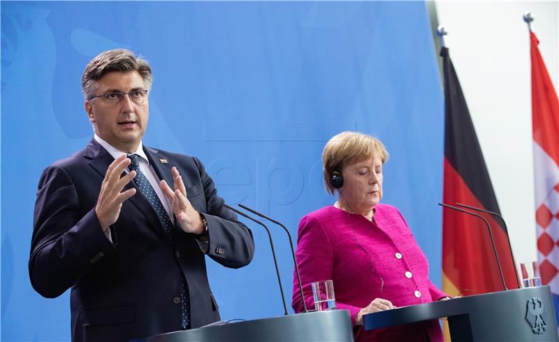 Plenkovic tells Die Welt Croatia has important role in protection of EU external border