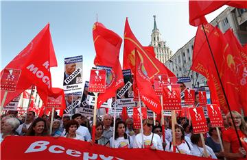 RUSSIA PROTEST PENSION REFORM