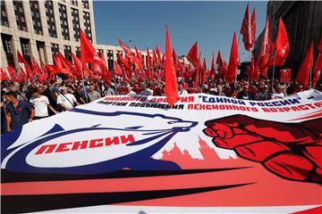 RUSSIA PROTEST PENSION REFORM