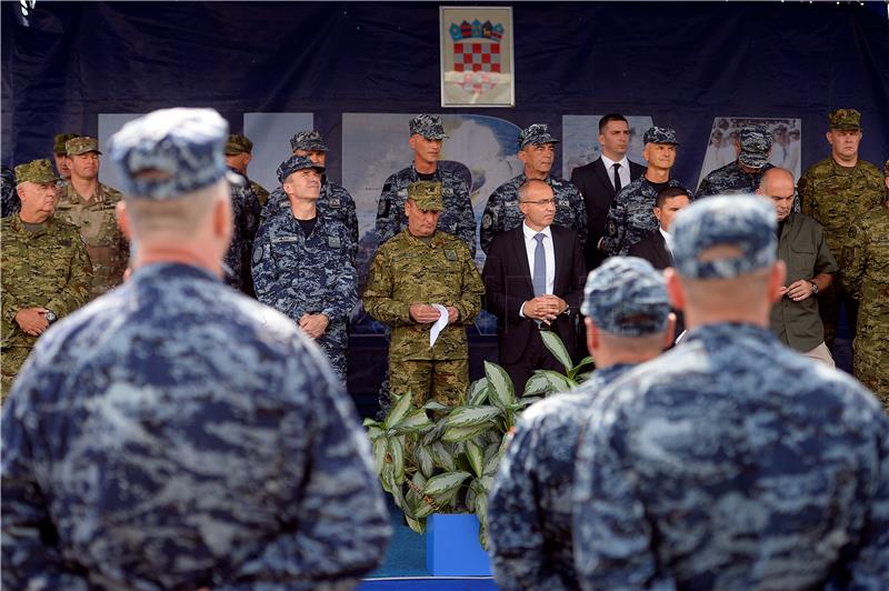 Ispraćen 1. HRVCON u NATO operaciju Sea Guardian