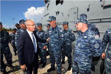 Ispraćen 1. HRVCON u NATO operaciju Sea Guardian