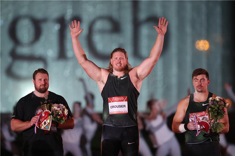 Olympic champion Crouser winner of shot put event in Zagreb