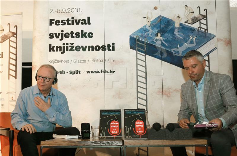 David Grossman na Festivalu svjetske književnosti