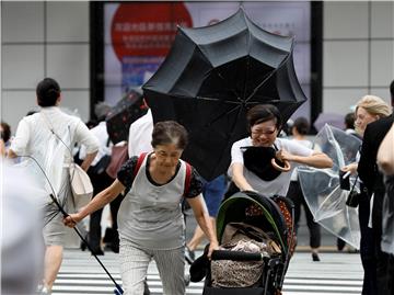 JAPAN WEATHER TYPHOON JEBI