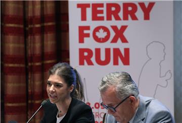 Konferencija za medije 19. humanitarne akcije Terry Fox Run