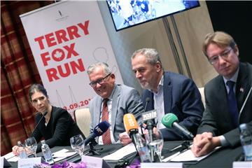 Konferencija za medije 19. humanitarne akcije Terry Fox Run