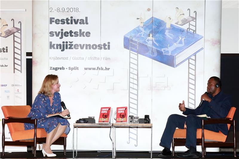 Chigozie Obioma na 6. festivalu svjetske književnosti