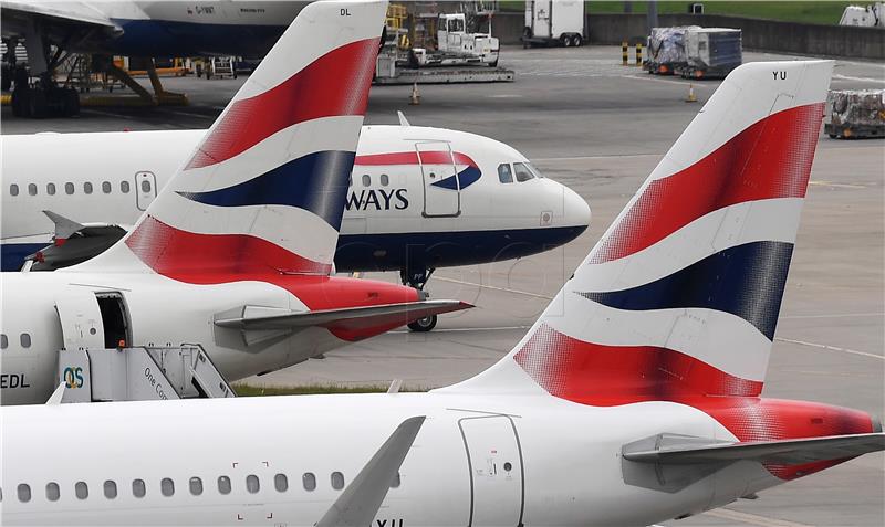 (FILE) BRITAIN BRITISH AIRWAYS CRIME DATA