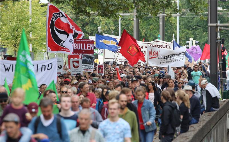 GERMANY PROTEST POLICE LAW