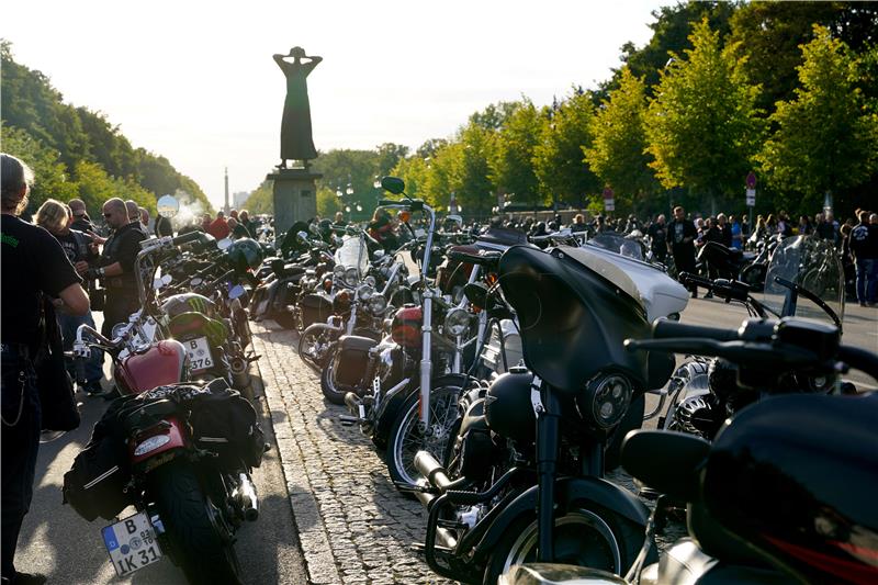 GERMANY DEMONSTRATIONS HELLS ANGELS