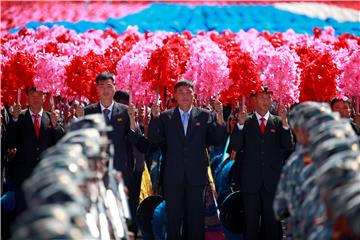 NORTH KOREA NATIONAL DAY PARADE