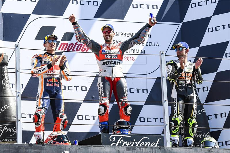 MotoGP: Dovizioso pobijedio Marqueza na VN San Marina