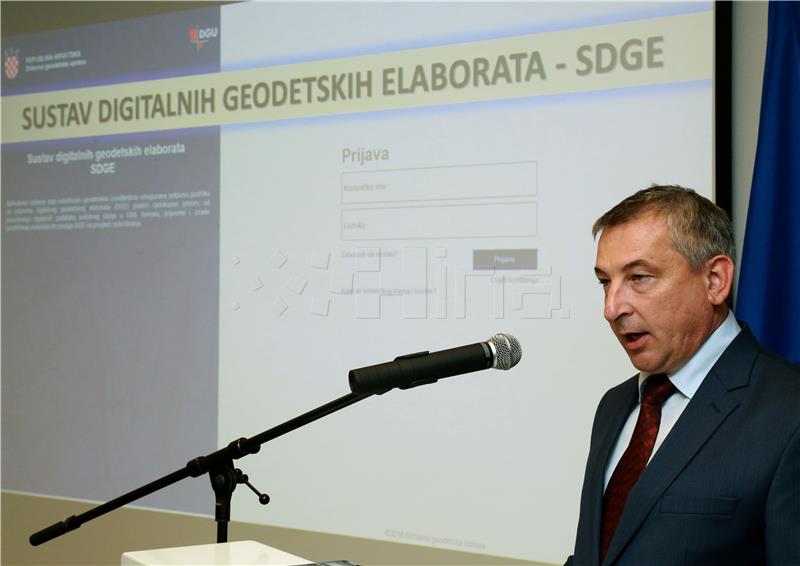 Štromar pustio u rad Sustav digitalnog geodetskog elaborata