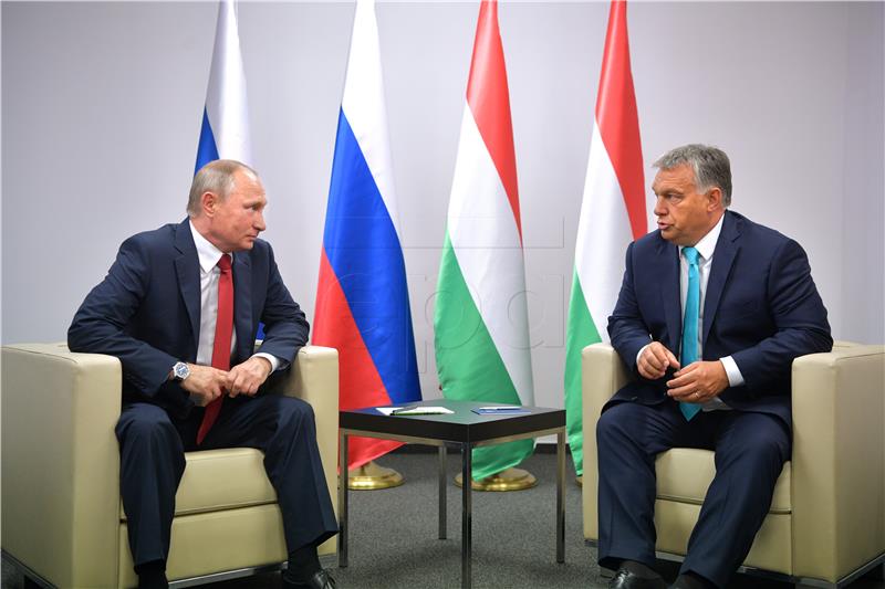 Putin i Orban sljedećeg tjedna o energetici 