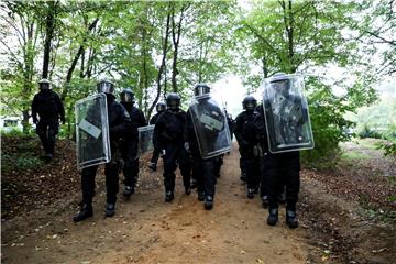 GERMANY PROTEST HAMBACHER FORST