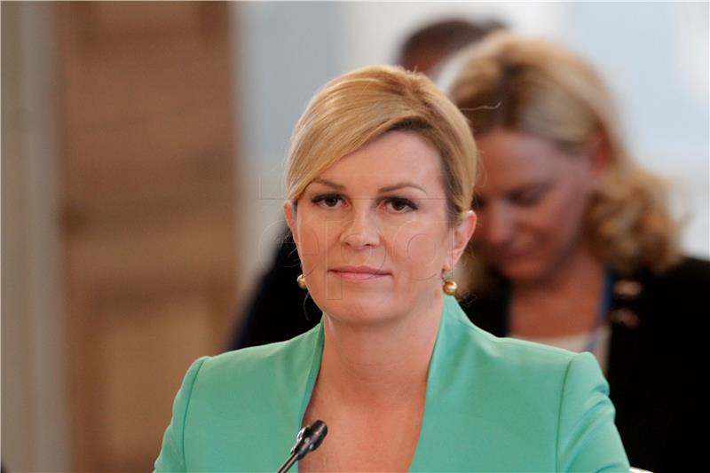 President says Croatia is for more Europe, against domination of national interests