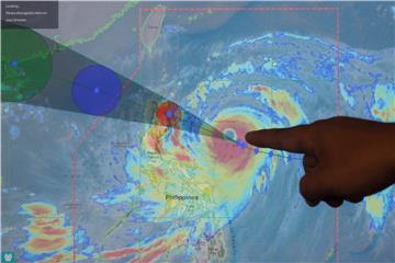 PHILIPPINES WEATHER SUPER TYPHOON MANGKHUT