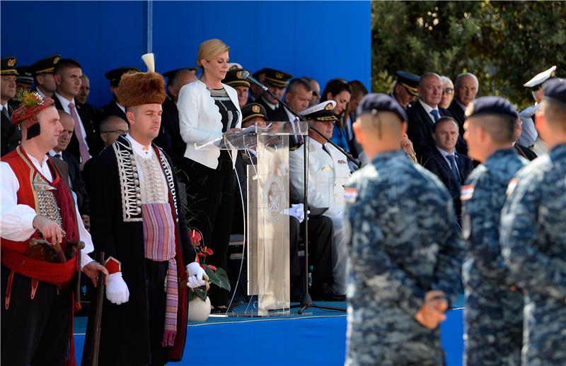 Središnja svečanost obilježavanja Dana Hrvatske ratne mornarice