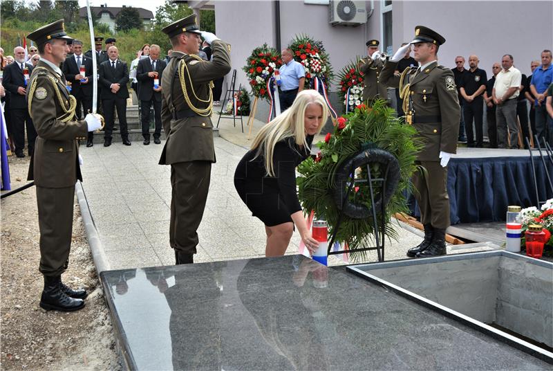 Ceremonija posljednjeg ispraćaja posmrtnih ostataka 53 žrtve Drugoga svjetskog rata u Vagancu