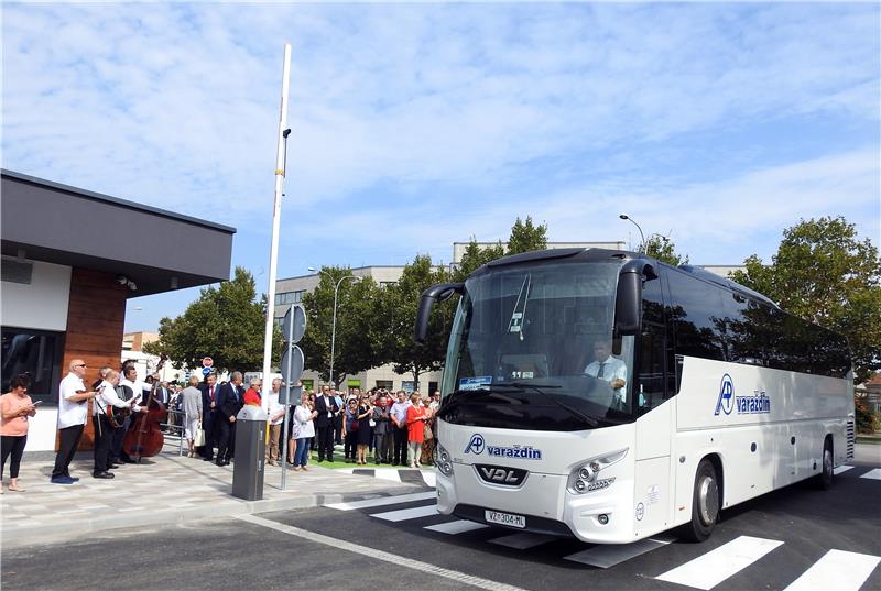 Otvoren obnovljeni varaždinski autobusni kolodvor