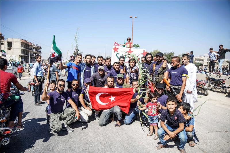 SYRIA CONFLICT IDLIB PROTEST