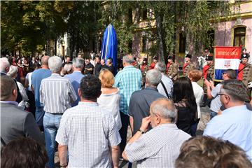 Otkrivaen spomenika hrvatskom banu Josipu Šokčeviću u Vinkovcima