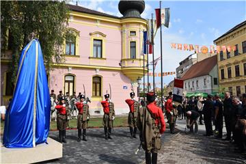 Otkrivaen spomenika hrvatskom banu Josipu Šokčeviću u Vinkovcima