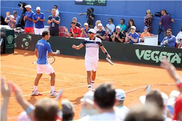 Susret parova Davis Cup, Hrvatska - SAD