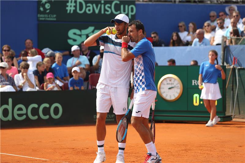 Susret parova Davis Cup, Hrvatska - SAD