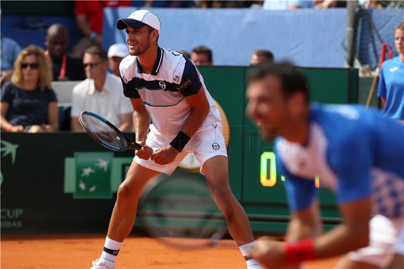 Susret parova Davis Cup, Hrvatska - SAD