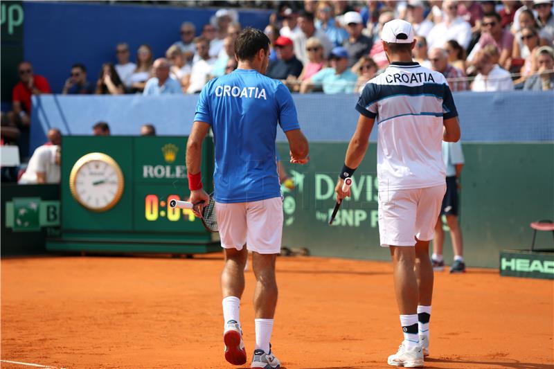 Susret parova Davis Cup, Hrvatska - SAD