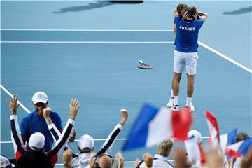 FRANCE TENNIS DAVIS CUP