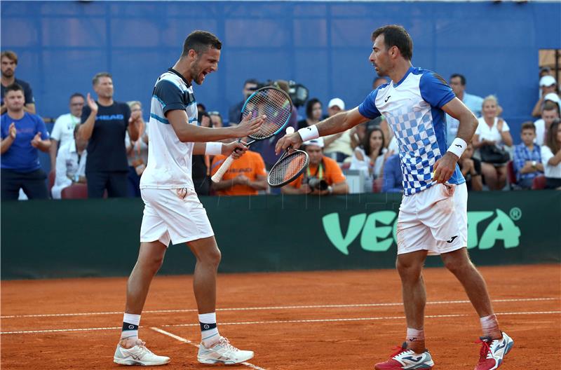 Susret parova Davis Cup, Hrvatska - SAD