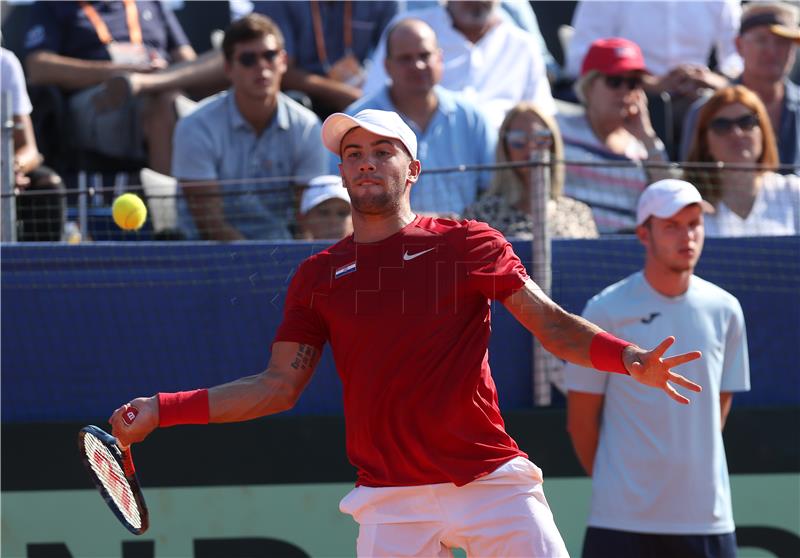 Davis Cup, Zadar, Borna Ćorić - Frances Tiafoe