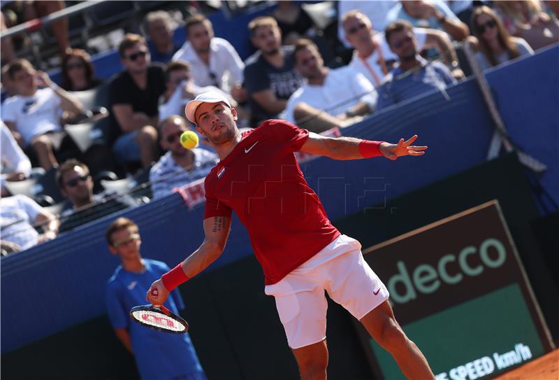 Davis Cup, Zadar, Borna Ćorić - Frances Tiafoe