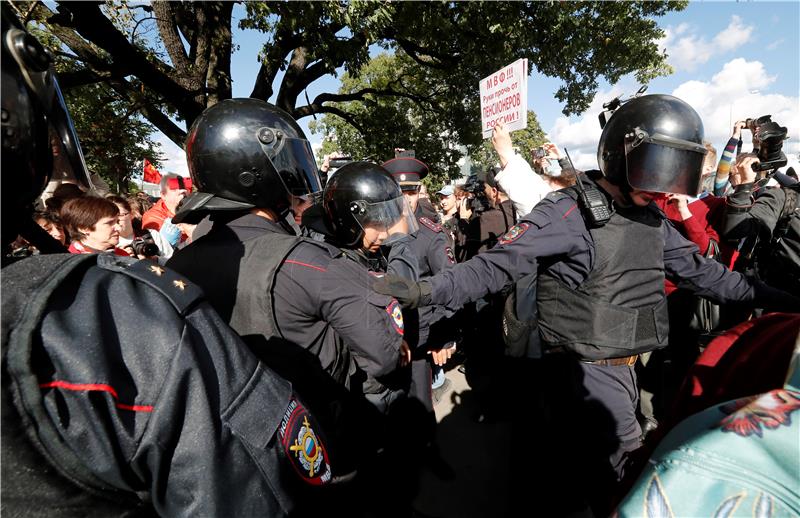 RUSSIA PROTEST PENSION REFORM