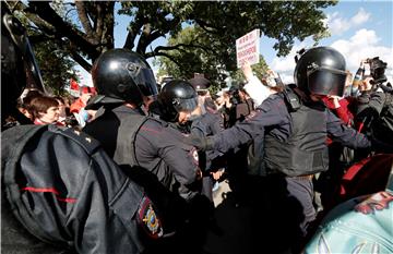 RUSSIA PROTEST PENSION REFORM