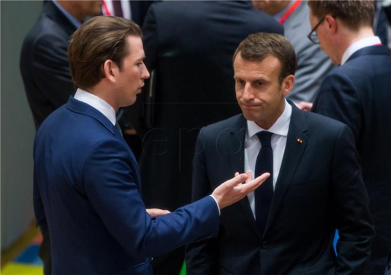 Kurz želi summit EU - Afrika, Macron inzistira na vraćanju migranata