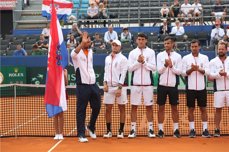 ISPRAVAK VIJESTI: Davis Cup: Hrvatska skočila na drugo mjesto, Francuzi na vrhu