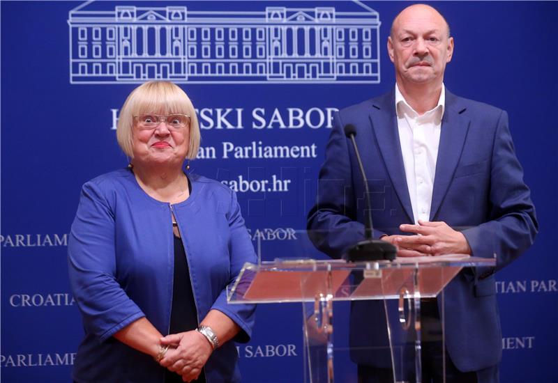 Konferencija za medije Kluba zastupnika GLAS-HSU