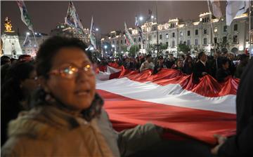 PERU MARCH GOVERNMENT