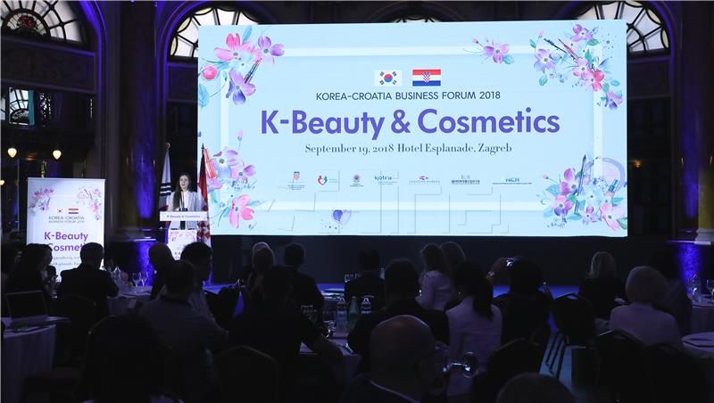 Korean-Croatian business forum focuses on cooperation in cosmetics industry