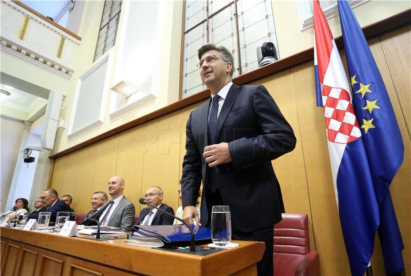 Plenković 'čestitao' Hajdašu Dončiću: Prvi ste potpredsjednik Sabora koji je suspendiran u vlastitoj stranci