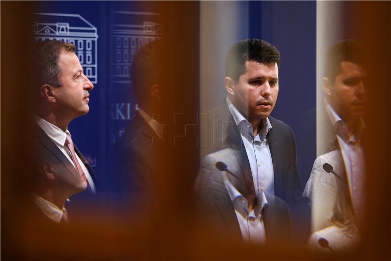 Konferencija za medije Kluba zastupnika Mosta nezavisnih lista